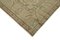 Large Vintage Beige Area Rug, Image 4