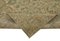 Large Vintage Beige Area Rug, Image 6