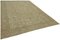 Large Vintage Beige Area Rug, Image 2