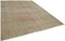 Large Vintage Beige Area Rug 2