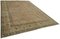 Large Vintage Beige Area Rug 2