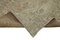 Large Vintage Beige Area Rug, Image 6