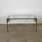 Mid-Century Glass Top Coffee Table 1