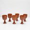Earthenware Wine Cups, 1950s, Set of 6, Image 2