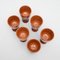 Earthenware Wine Cups, 1950s, Set of 6, Image 6