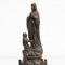 Statuetta Memorabilia della Vergine di Lourdes in metallo, anni '50, Immagine 4