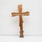 Traditional Artwork Wooden Religious Cross, 1950s, Image 2