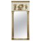 Empire Wood and Gilded Stucco Overmantel Mirror, 1810s 1