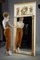 Specchio Impero in legno e stucco dorato, metà XIX secolo, Immagine 2