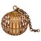 Mid-Century Globe Pendant Light in Rattan and Bamboo, Italy, 1960s, Image 8