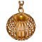 Mid-Century Globe Pendant Light in Rattan and Bamboo, Italy, 1960s, Image 6
