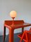 Orange Kugel Schreibtischlampe, 1970er 2
