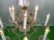 Flamed Crystal Luster Chandelier in the style of Maria Theresien, 1960s 6