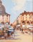 Edmondo Maneglia, Piazza della Repubblica Turin, 1980s, Oil on Canvas, Framed 3