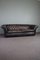 Chesterfield Brown Leather Sofa 1