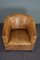 Light Tan Leather Armchair 8