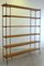 Vintage Metal & Oak Shelf 10