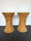 Italian Rattan Wheat Ears Tables, 1980s, Set of 2, Image 4