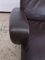 Black Leather Armchair Sofa & Armchair, Set of 2, Image 10