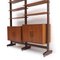 Bookcase with Curved Plywood Handles, 1960s 5