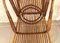 Armchairs with Bamboo Armrests attributed to Tito Agagoli, 1960, Set of 4 4