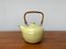 Mid-Century Ceramic Teapot with Bamboo Handle, 1960s 1