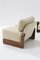 Armchairs in Wood and Fabric, 1970s, Set of 2, Image 4