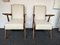 Vintage Mid-Century Modern Italian Compass Wood Armchairs by Le Corbusier, 1960s, Set of 2, Image 5