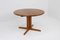 Vintage Danish Round Extendable Dining Table from Skovby in Teak, 1960s 2