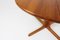 Vintage Danish Round Extendable Dining Table from Skovby in Teak, 1960s 8