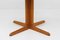 Vintage Danish Round Extendable Dining Table from Skovby in Teak, 1960s 5