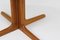 Vintage Danish Round Extendable Dining Table from Skovby in Teak, 1960s, Image 7