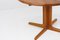 Vintage Danish Round Extendable Dining Table from Skovby in Teak, 1960s 10