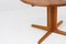 Vintage Danish Round Extendable Dining Table from Skovby in Teak, 1960s, Image 10