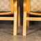 Mid-20thc Danish Beech Framed Chairs & Ottoman by Bruno Mathsson, 1978, Set of 3 2