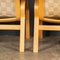 Mid-20thc Danish Beech Framed Chairs & Ottoman by Bruno Mathsson, 1978, Set of 3, Image 2