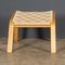 Mid-20thc Danish Beech Framed Chairs & Ottoman by Bruno Mathsson, 1978, Set of 3, Image 25