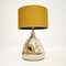 Lámpara de mesa Capodimonte italiana vintage grande, años 70, Imagen 2