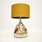 Grande Lampe de Bureau Capodimonte Vintage, Italie, 1970s 1