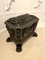 Victorian Freestanding Carved Oak Wine Cooler, 1850s 2