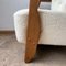 Mid-Century French Oak Armchair from Guillerme Et Chambron, 1960s, Image 7