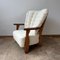 Mid-Century French Oak Armchair from Guillerme Et Chambron, 1960s 2