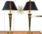 Empire Brass Table Lamps, 1970s, Set of 2, Image 3