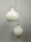 Mid-Century Löken Pendant Lights attributed to Helge Zimdal, Set of 2 5