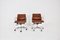 Cognac Leather Ea 217 Soft Pad Chairs by Charles & Ray Eames for ICF, 1970s, Set of 2, Image 1