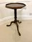 Antique 18th Century George III Figured Mahogany Kettle Stand or Lamp Table, 1780s 3