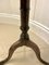 Antique 18th Century George III Figured Mahogany Kettle Stand or Lamp Table, 1780s 9