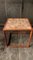 Danish Square Sideb Table in Teak and Glazed Tiles, 1960s 5