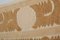 Vintage Neutral Tan Suzani Tapestry, Samarkand 5