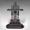 Vintage English Decorative Stick Stand in Iron, 1940s, Image 2